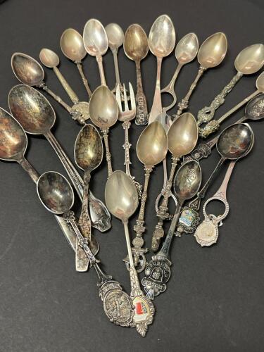 Collector Souvenir Spoons and Forks, Assorted Styles and Makers
