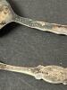 Sterling Silver Utensil Collection and Coin Silver Fork - 4