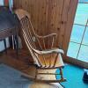 Fluehr's Windsor-Style Wooden Rocking Chair - 8