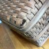 Rectangular Woven Wood Basket with Handles - 5
