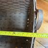 Rectangular Woven Wood Basket with Handles - 6