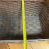 Rectangular Woven Wood Basket with Handles - 7