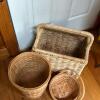 Trio of Woven Baskets - 2