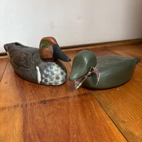 Pair of Decorative Duck Decoys
