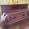 Empire-Style Chest of Drawers with Raised Top - 9