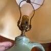Jug Base Table Lamp With Eagle Motif and Shade - 4