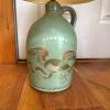 Jug Base Table Lamp With Eagle Motif and Shade - 5