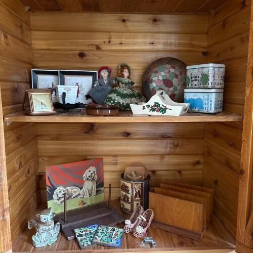 Assorted Vintage Decor and Household Items