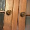 Wood China Cabinet with Glass Doors and Drawers - 4