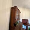 Wood China Cabinet with Glass Doors and Drawers - 8