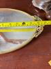 Oval Gilt Ormolu-Style Mirrored Vanity Tray - 6
