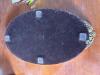 Oval Gilt Ormolu-Style Mirrored Vanity Tray - 8