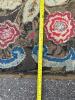 Three Antique Hooked Rugs, Floral and Foliate-Style Designs - 8