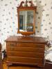Cherry Dresser With Mirror, Part of Bed Set
