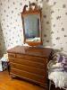 Cherry Dresser With Mirror, Part of Bed Set - 2