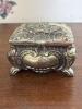 Ornate Footed Jewelry Box in Rococo-Style
