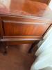 Two-Tier Mahogany Side Table With Drawers - 8