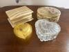 Four Various Trinket Boxes