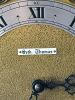 Seth Thomas Mantel Clock With Ornate Brass Dial - 8