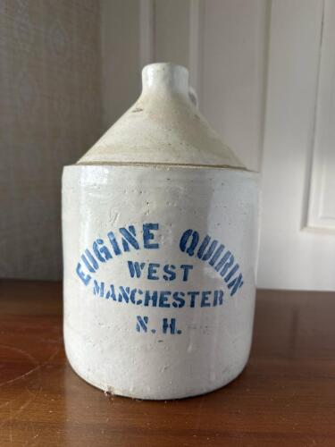 Stoneware Jug West Manchester NH