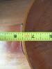 Wooden Apple Sauce Pail with Fabric Trim and Buttons - 9