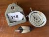 Stoneware Dish, Painted Duck Decoy, Concrete Key Holder - 12