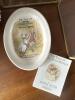 Decorative Eggs, Glass Display Case and Peter Rabbit mini plate - 3