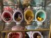 Decorative Eggs, Glass Display Case and Peter Rabbit mini plate - 12