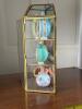 Decorative Eggs, Glass Display Case and Peter Rabbit mini plate - 22