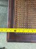 Rectangular Caned-Top Side Table in Traditional Style - 3