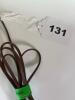 Table Lamp With Embossed Leaf Motif and Fabric Shade - 7