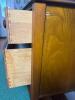 Antique Wooden Sideboard With Floral Decoration - 2