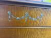 Antique Wooden Sideboard With Floral Decoration - 4