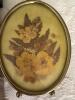 Pressed Floral Oval Artwork and Silhouettes - 3