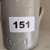 Salmon Falls Stoneware Crock with Blue Folk Art Design - 6