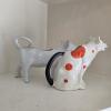 Ceramic Cow Creamers in Whimsical Style - 2