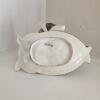 Owl-Shaped Ceramic Dish and Napkin Holder, Japan - 2