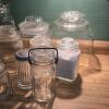 Glass Kitchen Storage Jars and Canisters Assortment - 2