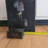 Antique Metal Parts Organizer Cabinet with Drawers - 4