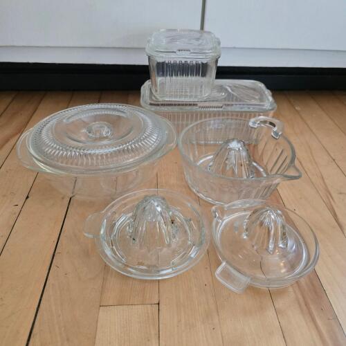 Pyrex Clear Glass Kitchenware Assortment