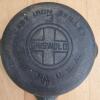 Cast Iron Griswold No. 3 Skillet and S. R. & Co. Best Made Muffin Pan - 3