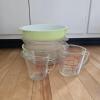 Pyrex Glass Pie Dishes and Measuring Cups