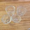 Pair of Frosted Glass Apple-Form Covered Dishes - 3