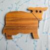 Animal-Shaped Wooden Cutting Boards in Rustic Style - 4