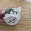 Maille Dijon Pottery Mustard Jar With Spoon, Hand-Painted Grapes - 3