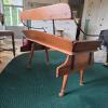 1800's Wooden Buggy Bench from Carriage - 2