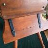 1800's Wooden Buggy Bench from Carriage - 5