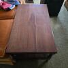 Wood Coffee Table With Drawer in Traditional Style - 2