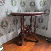 Victorian-Style Wooden Side Table