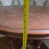 Victorian-Style Wooden Side Table - 7